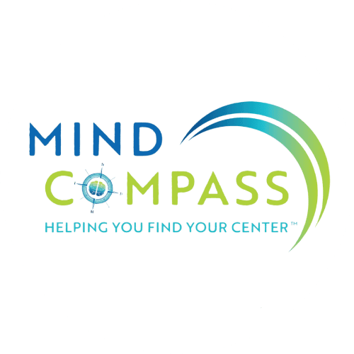 A logo of the mind compass.